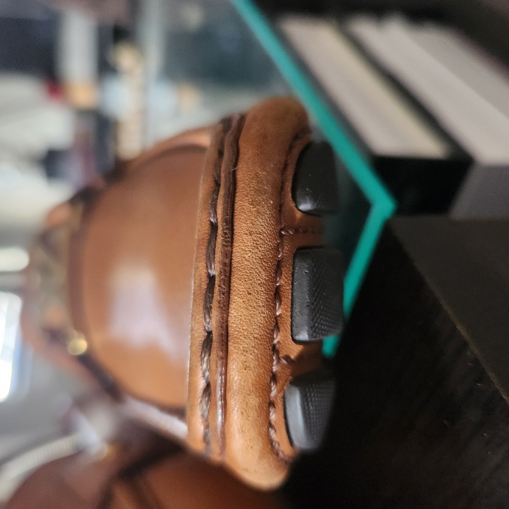 Louis Vuitton Men's Brown Leather Loafers - Picture 7 of 10
